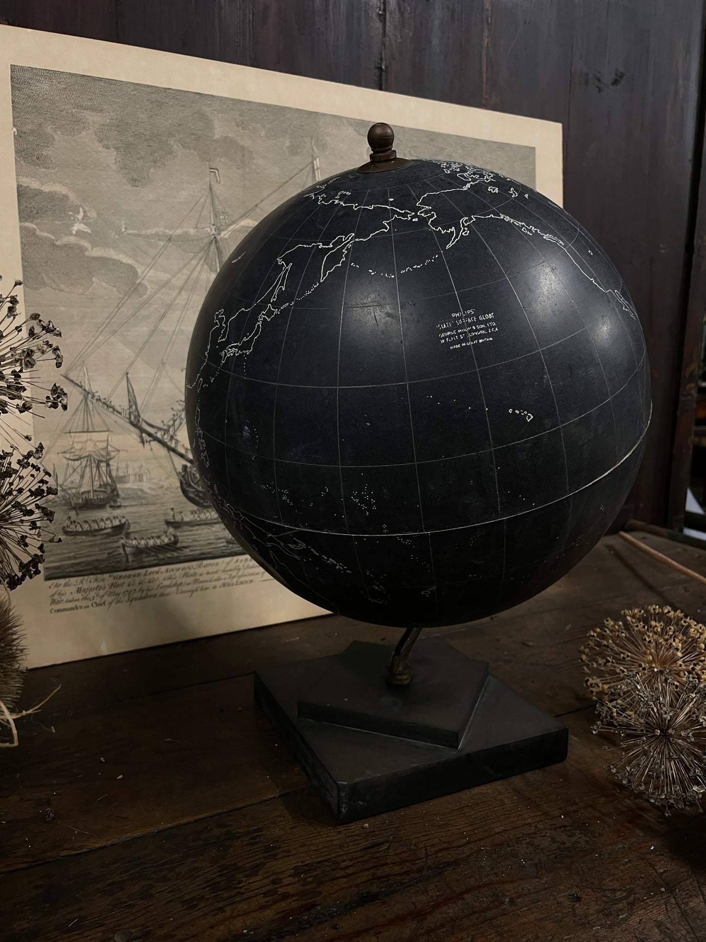 PHILIPS SLATE TEACHING GLOBE