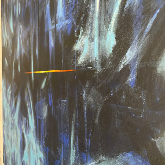 ‘FLATLINE’ BY SARAH WILLIAMS - OIL ON CANVAS