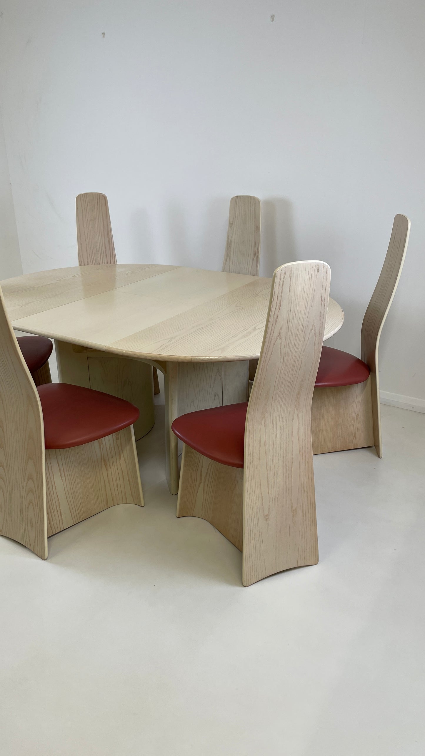 POST MODERN GPLAN ALL SEASONS DINING TABLE & 6 CHAIRS