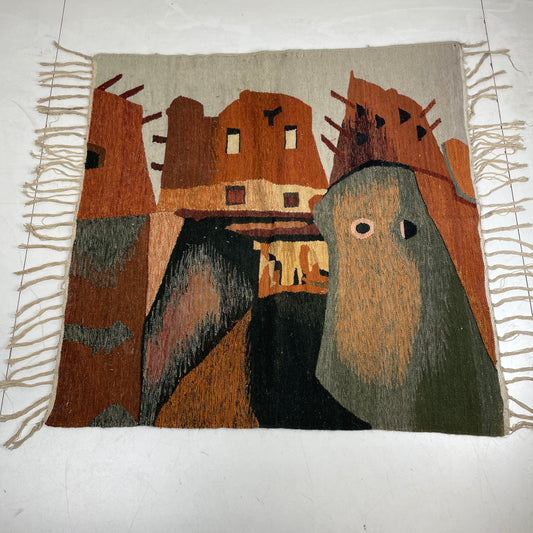 EGYPTIAN PICTORIAL RUG / WALL HANGING