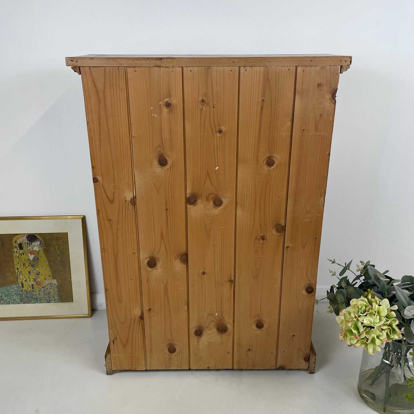 VINTAGE PINE BOOKCASE