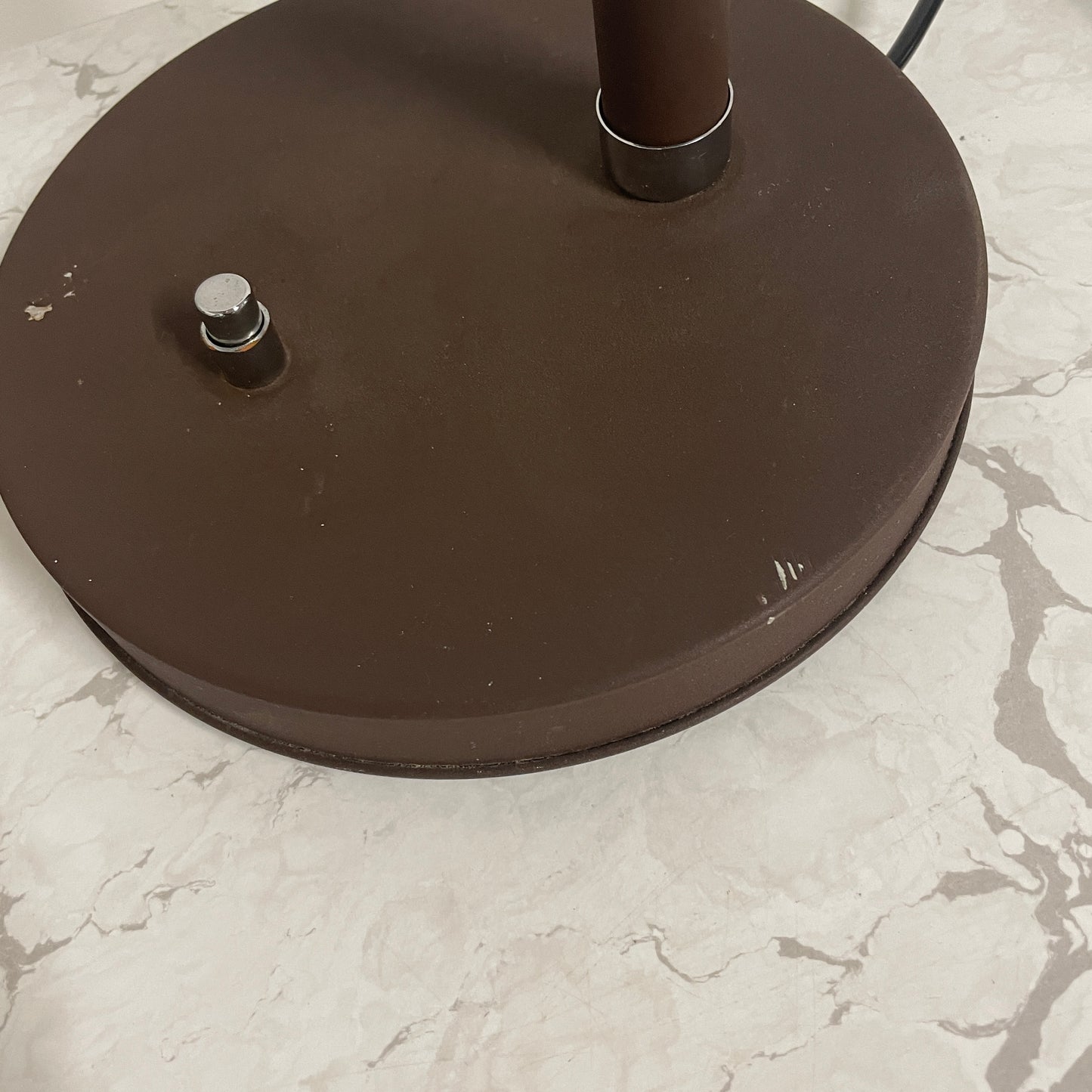 MUSHROOM GOOSENECK SPACE AGE TABLE LAMP