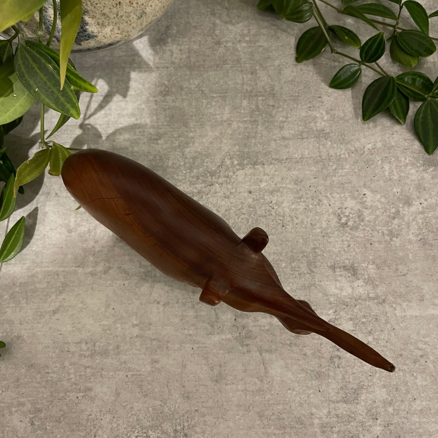 VINTAGE TEAK RHINO