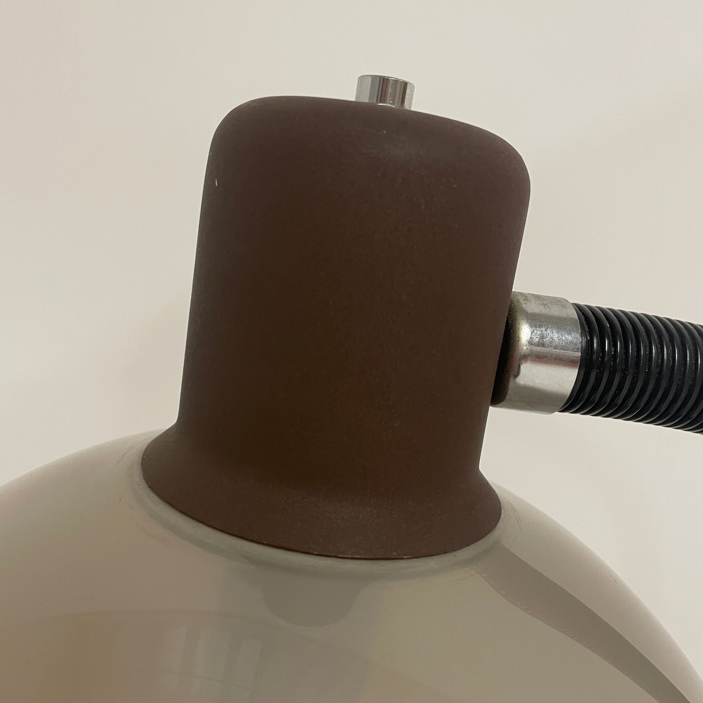 MUSHROOM GOOSENECK SPACE AGE TABLE LAMP