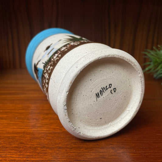 VINTAGE MEXICAN FOLK ART VASE