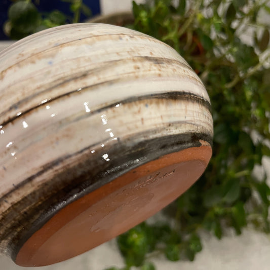 STUDIO POTTERY TEALIGHT HOLDER BY WOLD POTTERIES