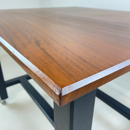 REWORKED IROKO TABLE / KITCHEN ISLAND