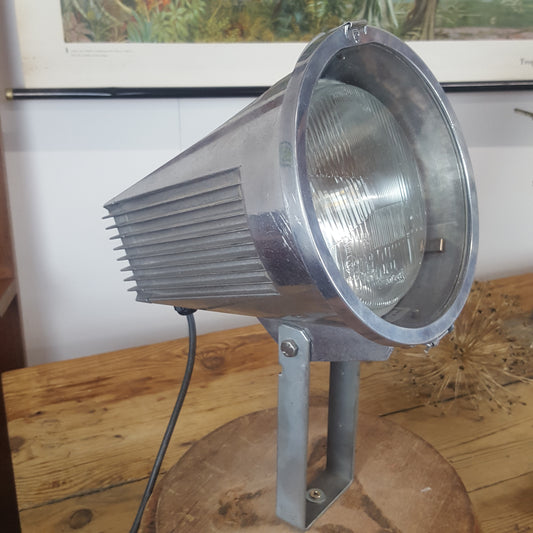PHILIPS 1970S THEATRE/STAGE SPOTLIGHT IN ALUMINIUM