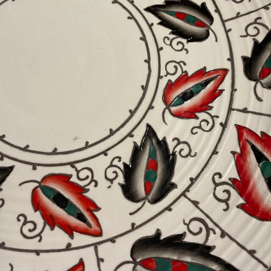 CROWN DUCAL CHARGER PLATE BY CHARLOTTE RHEAD