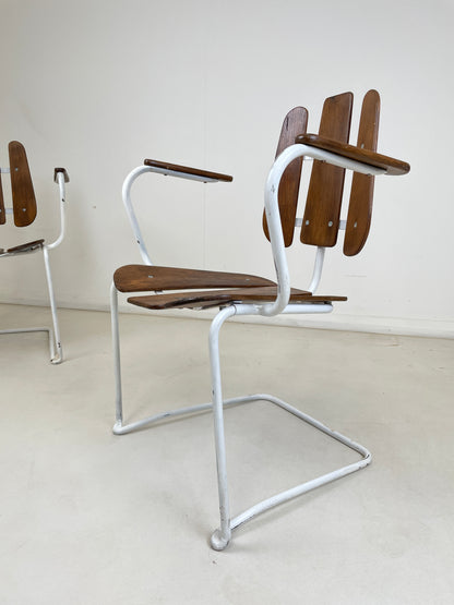 HERMAN PERSSONS SWEDISH GARDEN TABLE & CHAIRS 1960s