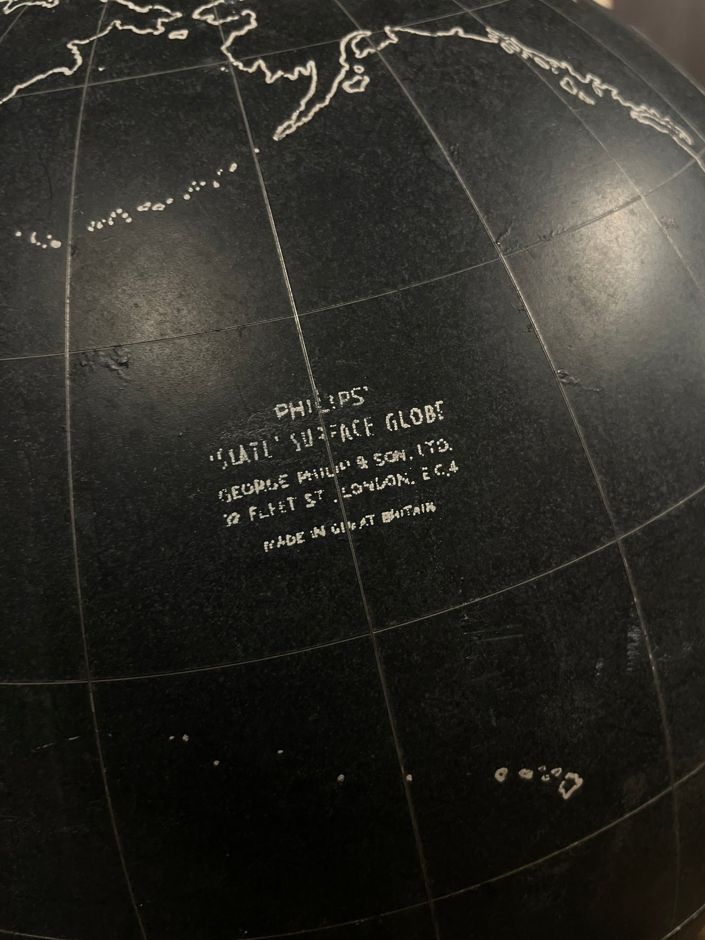 PHILIPS SLATE TEACHING GLOBE