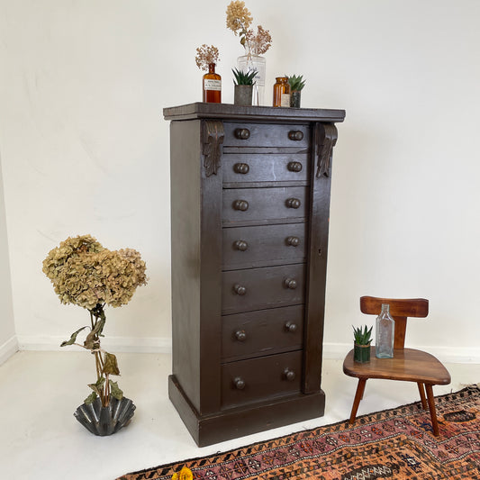 PAINTED WELLINGTON CHEST