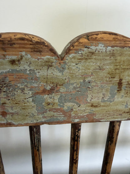 SWEDISH SETTLE BENCH 19TH CENTURY