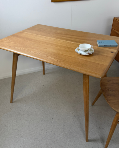 VINTAGE ELM & BEECH ERCOL BREAKFAST TABLE - MODEL 393