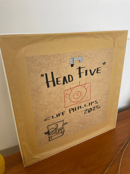 CLIFF PHILLIPS SIGNED GRAFFITI ART PAINTING