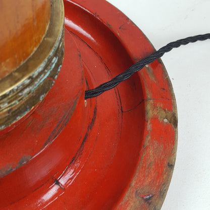 BESPOKE VINTAGE WALLPAPER PRINTING ROLLER LAMP