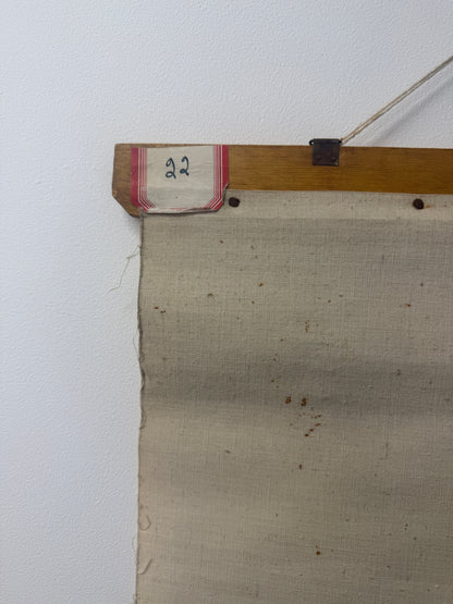 VINTAGE RELIGIOUS WALL HANGING WITH DUTCH TEXT