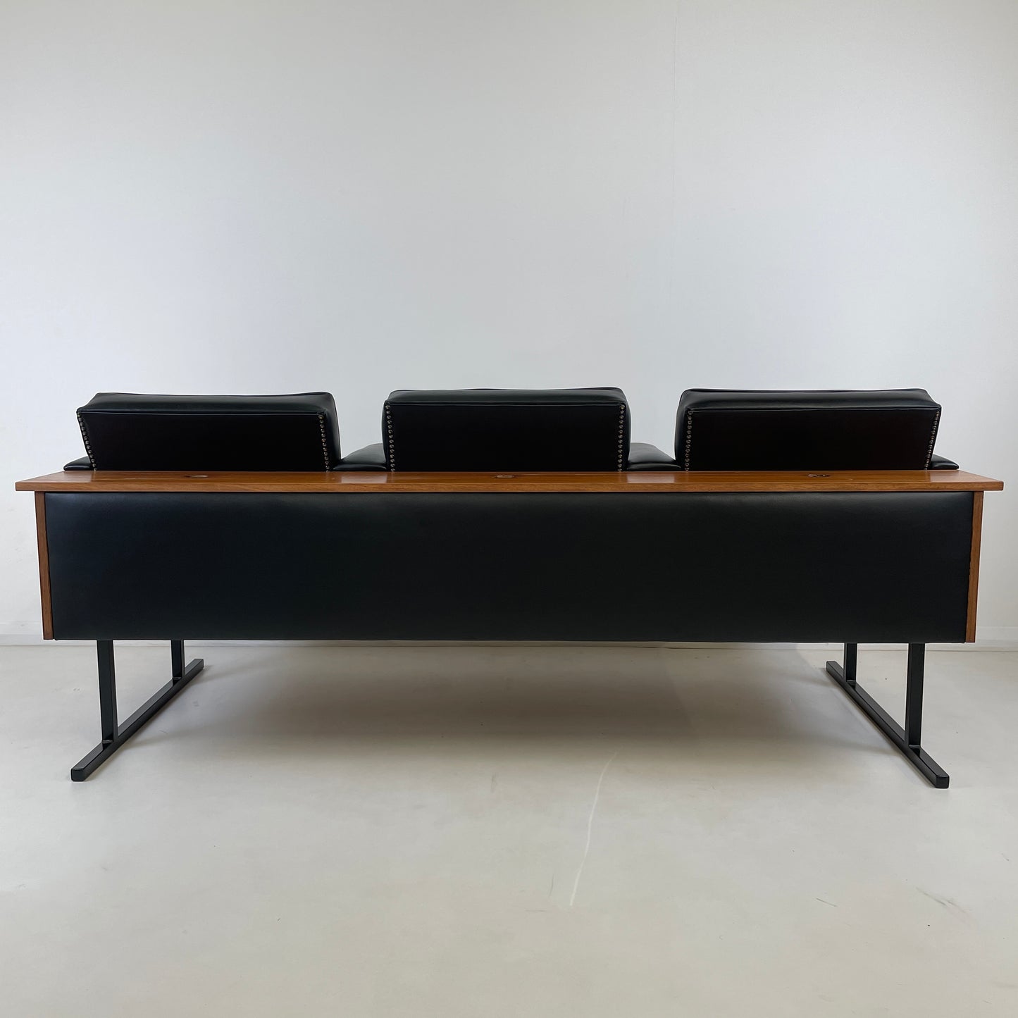 VINTAGE MODERN 3 SEATER SALON SOFA BENCH