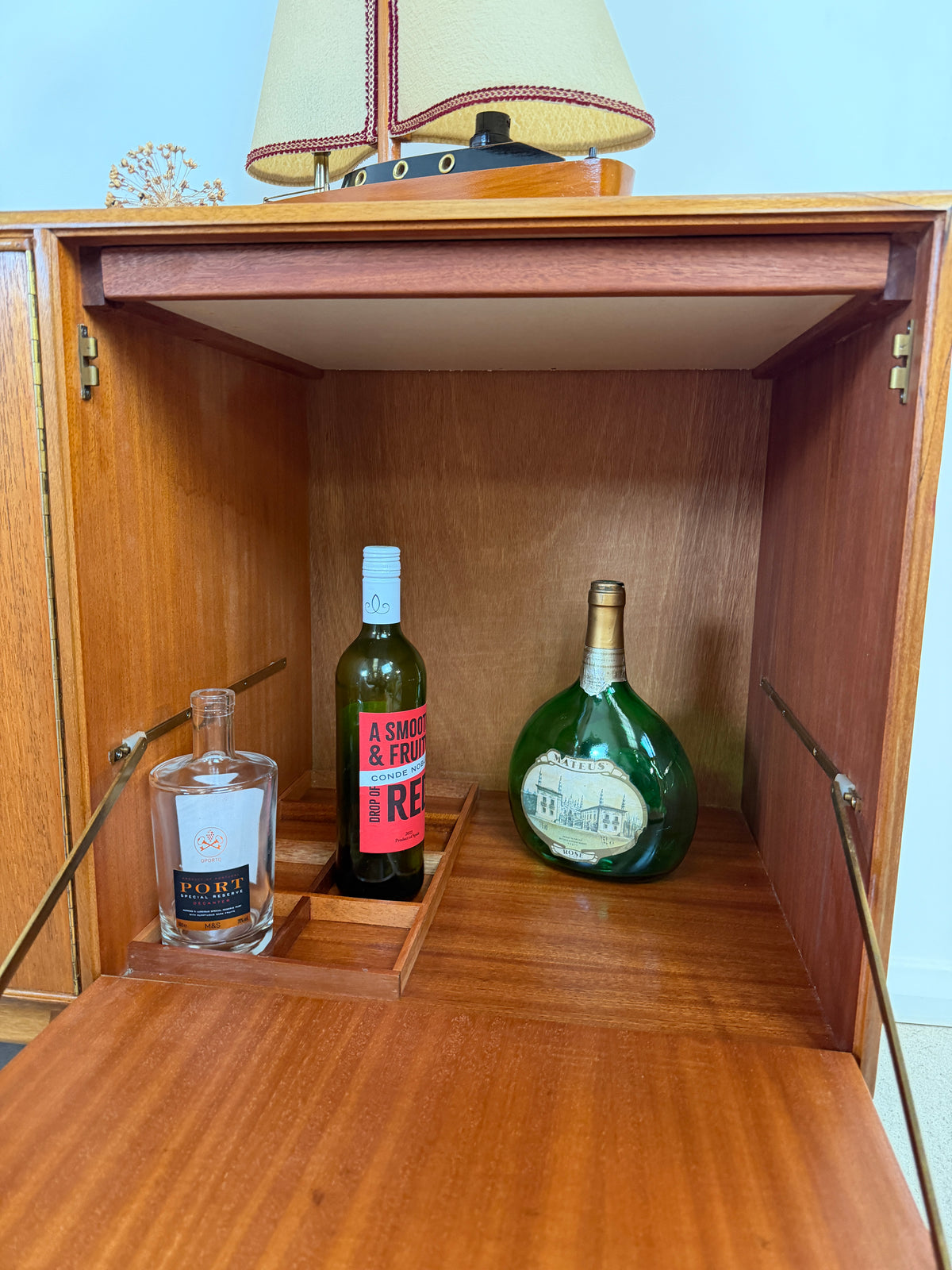 MID-CENTURY TEAK SIDEBOARD / MEDIA UNIT - A H MCINTOSH