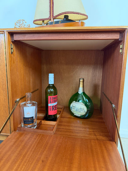 MID-CENTURY TEAK SIDEBOARD / MEDIA UNIT - A H MCINTOSH