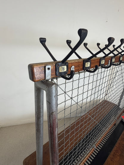 VINTAGE SCHOOL GYM BENCH
