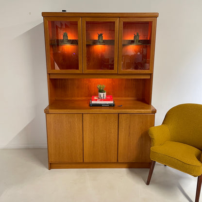 KRISTIAN LINNEBERG DANISH  ILLUMINATED SIDEBOARD & BOOKCASE