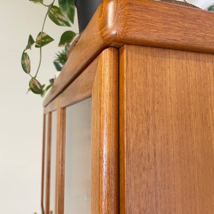 KRISTIAN LINNEBERG DANISH  ILLUMINATED SIDEBOARD & BOOKCASE
