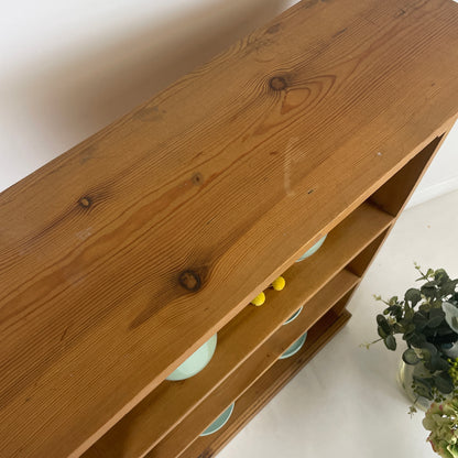 VINTAGE PINE BOOKCASE