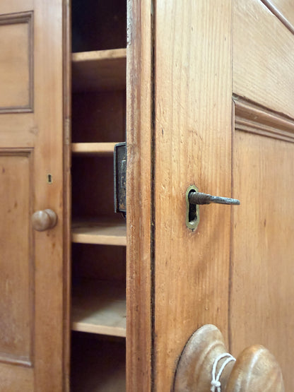 ENGLISH PINE DRESSER/SECRETAIRE WITH DRAWERS