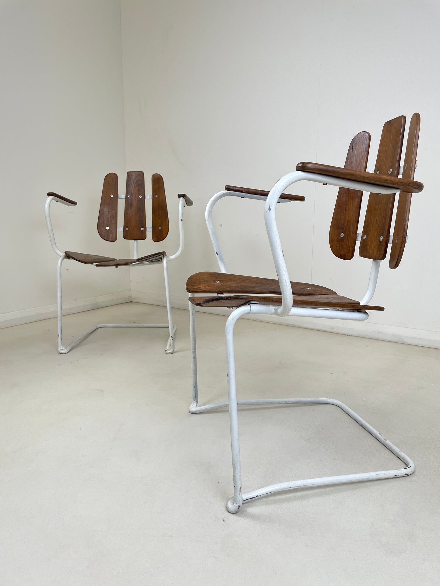 HERMAN PERSSONS SWEDISH GARDEN TABLE & CHAIRS 1960s