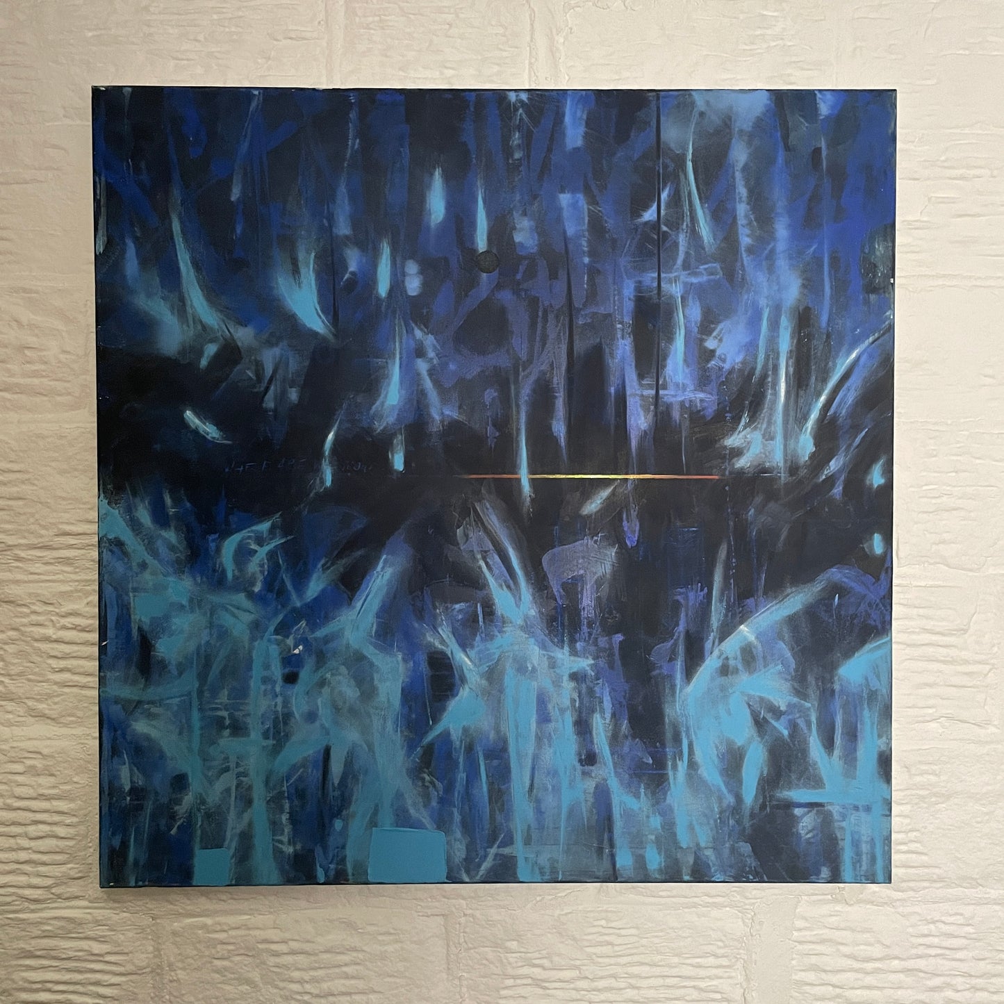 ‘FLATLINE’ BY SARAH WILLIAMS - OIL ON CANVAS