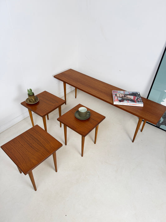 SWEDISH ALBERTS TIBRO COFFEE TABLE NEST