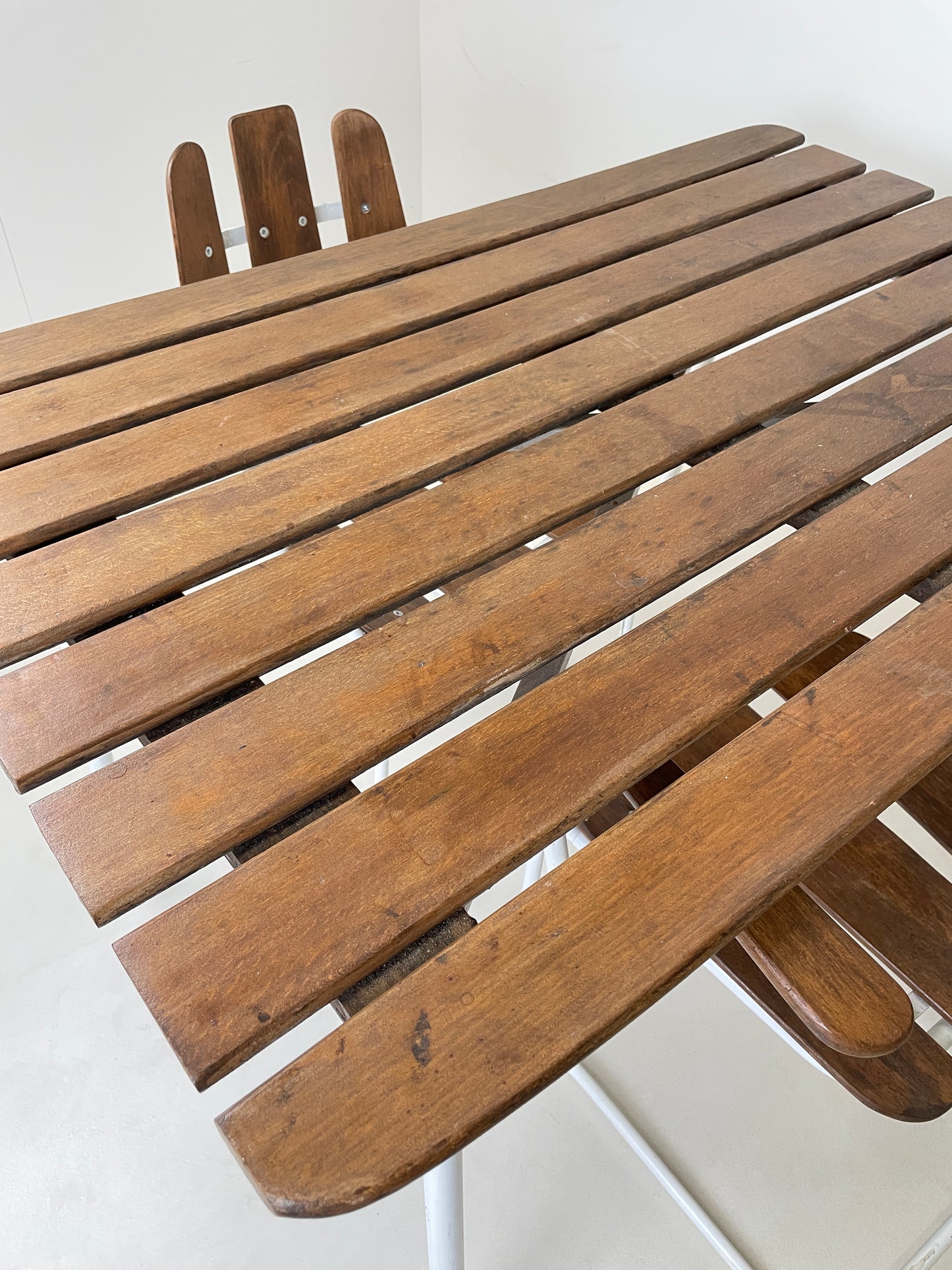 HERMAN PERSSONS SWEDISH GARDEN TABLE & CHAIRS 1960s