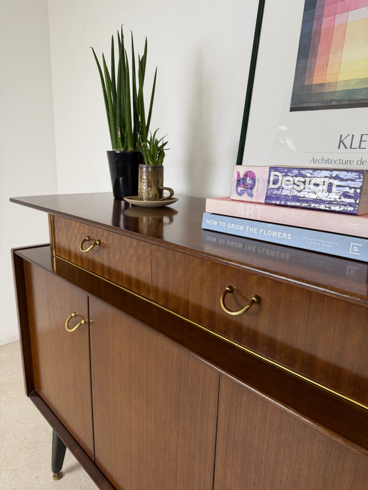 1950s GPLAN TOLA WOOD LIBRENZA SIDEBOARD BY E GOMME