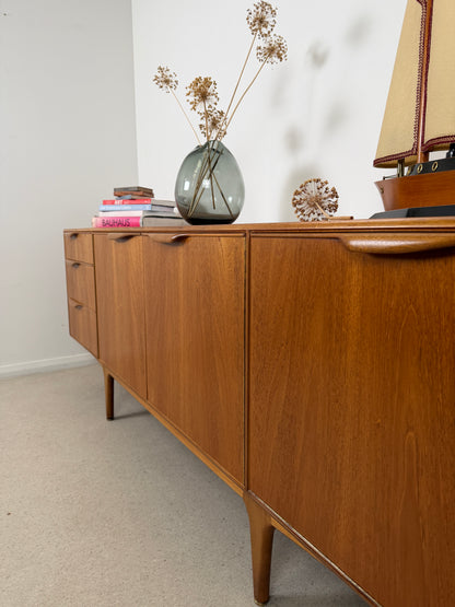 MID-CENTURY TEAK SIDEBOARD / MEDIA UNIT - A H MCINTOSH