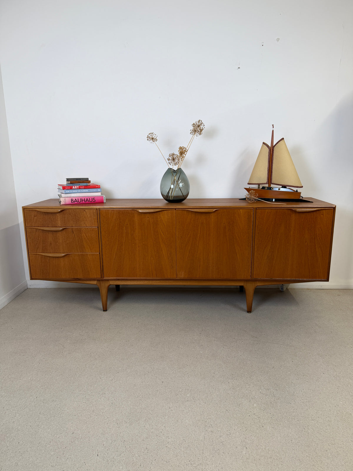MID-CENTURY TEAK SIDEBOARD / MEDIA UNIT - A H MCINTOSH