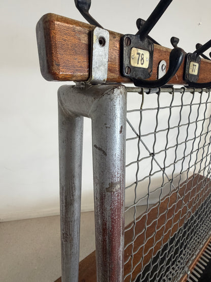 VINTAGE SCHOOL GYM BENCH