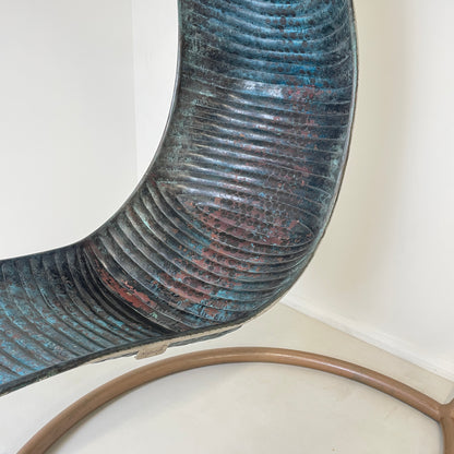 MYBURGH GRAVITY COPPER GARDEN & INTERIOR SWING CHAIR