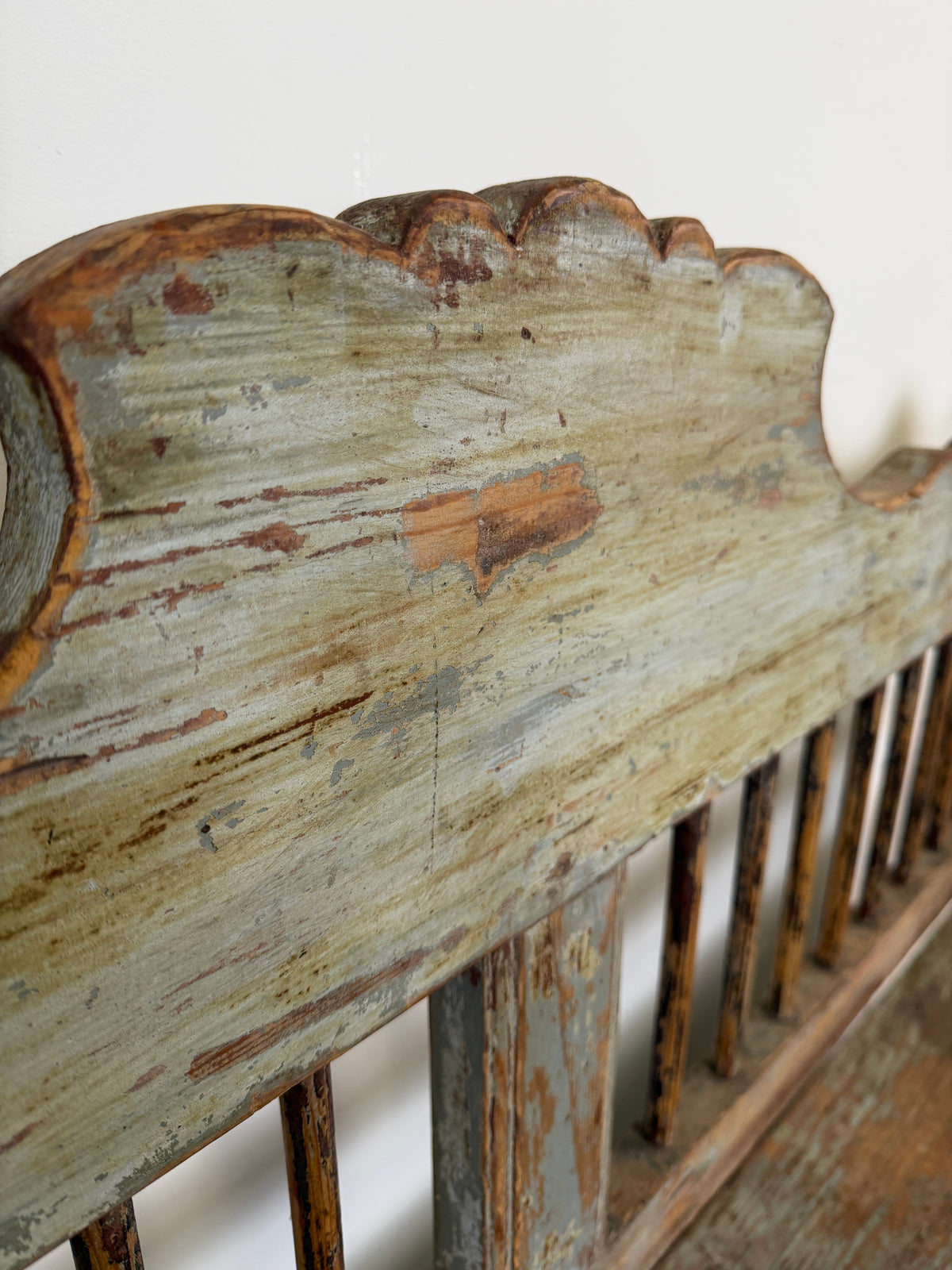 SWEDISH SETTLE BENCH 19TH CENTURY