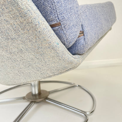 VINTAGE SWIVEL CHAIR BRUNO MATTHSON STYLE