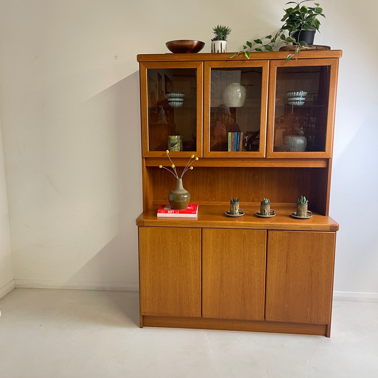 KRISTIAN LINNEBERG DANISH  ILLUMINATED SIDEBOARD & BOOKCASE