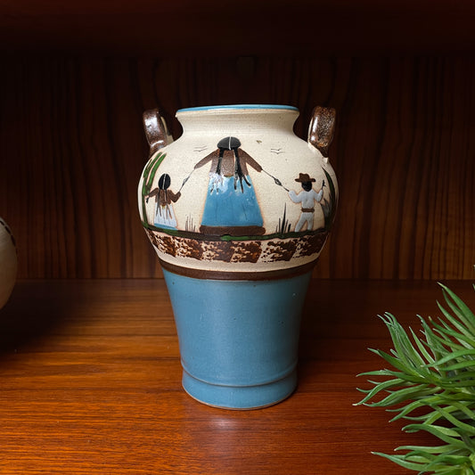 VINTAGE MEXICAN FOLK ART VASE