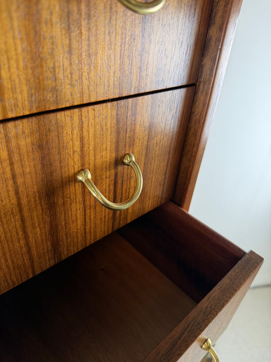 1960s GPLAN TOLA WOOD LIBRENZA TALLBOY BY E GOMME