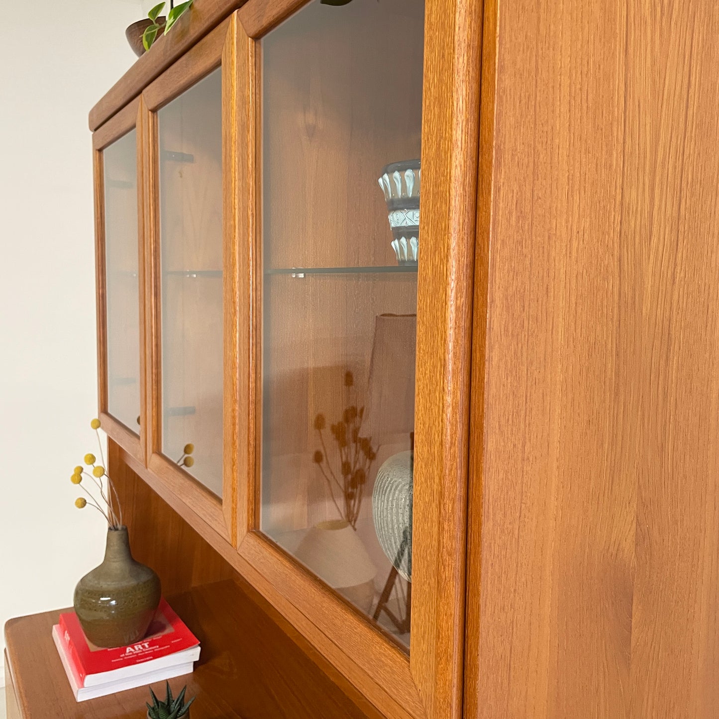 KRISTIAN LINNEBERG DANISH  ILLUMINATED SIDEBOARD & BOOKCASE