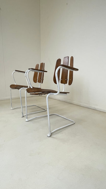 HERMAN PERSSONS SWEDISH GARDEN TABLE & CHAIRS 1960s