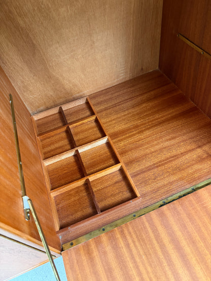 MID-CENTURY TEAK SIDEBOARD / MEDIA UNIT - A H MCINTOSH