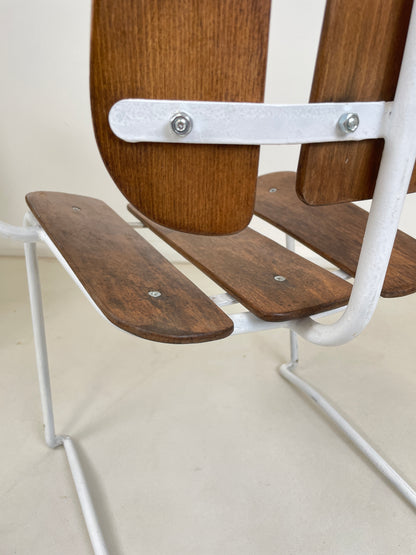 HERMAN PERSSONS SWEDISH GARDEN TABLE & CHAIRS 1960s