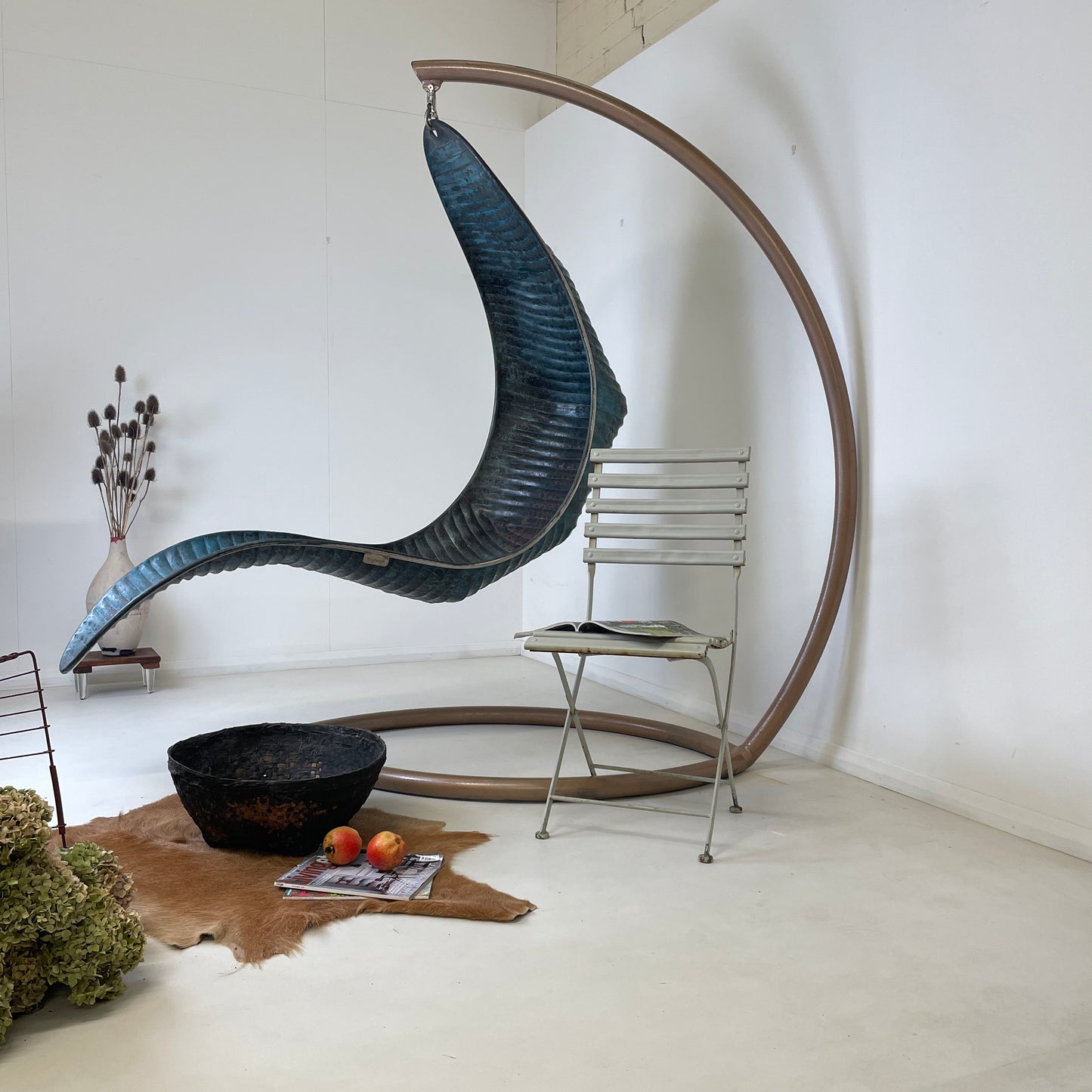 MYBURGH GRAVITY COPPER GARDEN & INTERIOR SWING CHAIR