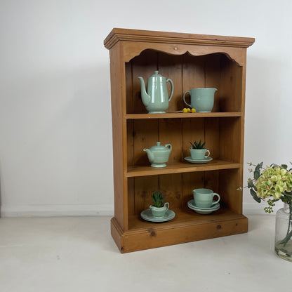VINTAGE PINE BOOKCASE
