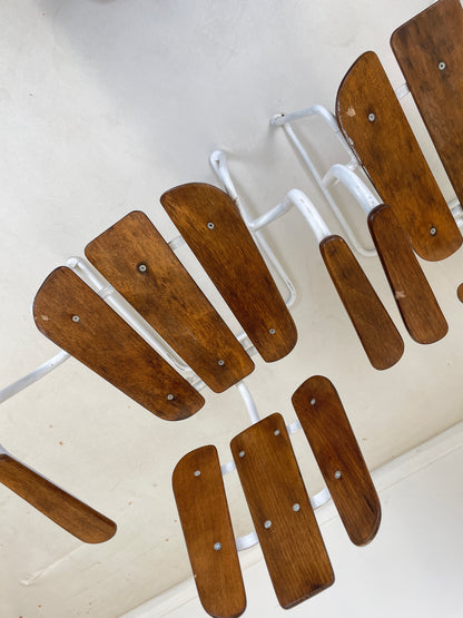 HERMAN PERSSONS SWEDISH GARDEN TABLE & CHAIRS 1960s